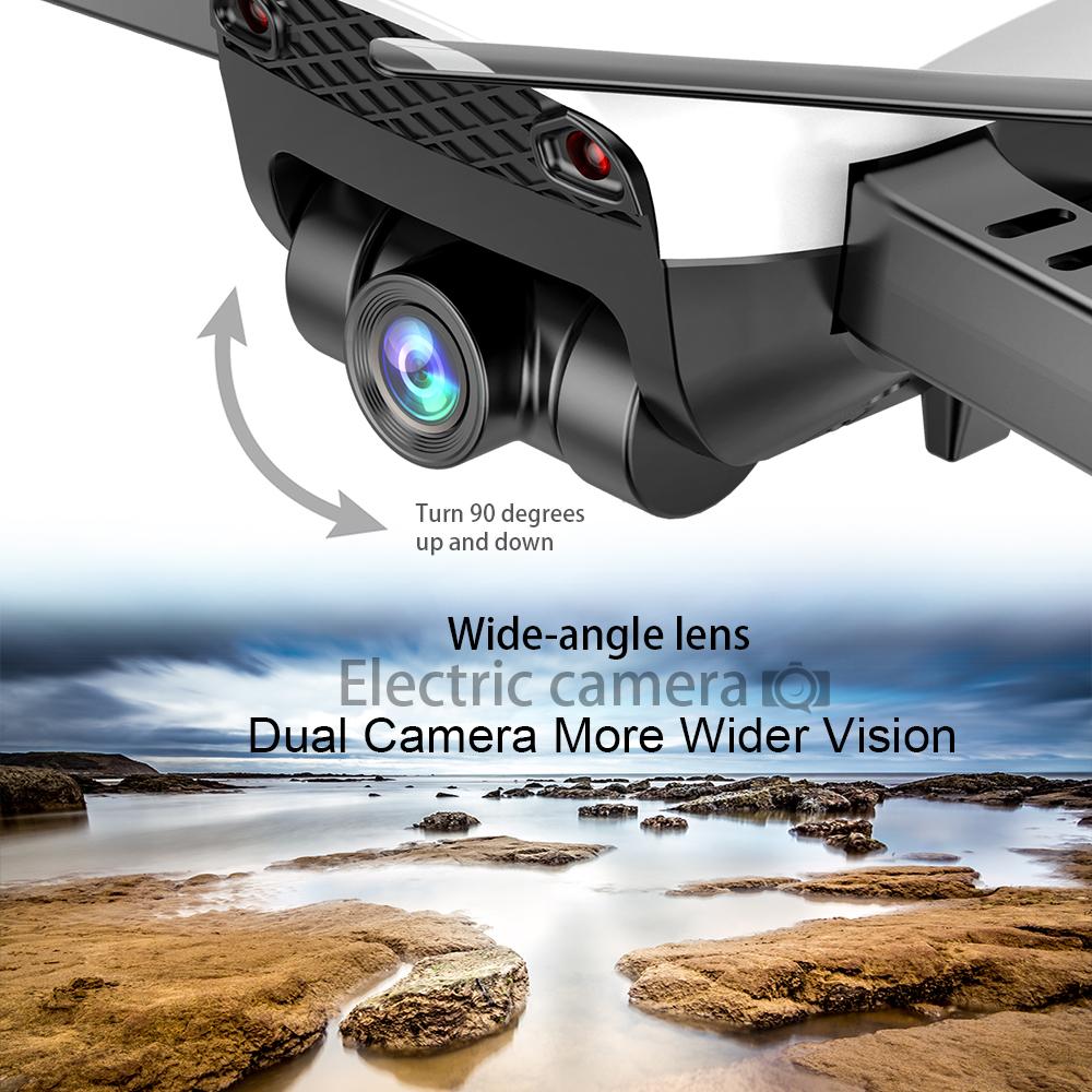 4K Dual Camera QuadAIR Drone with Gesture Control