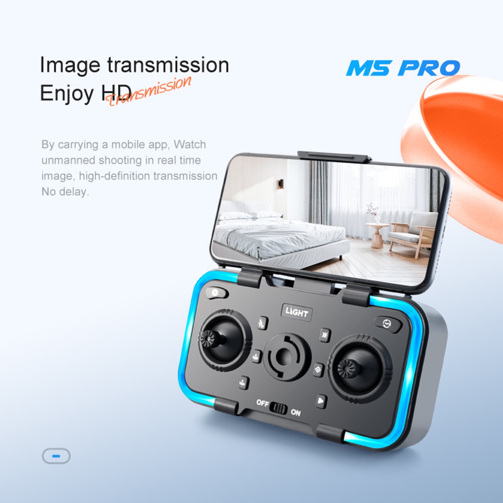 Conttixo Mini Drone with 1080P HD Camera