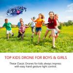 Hand-Controlled Mini Drone, Perfect Kids Gift - Blue