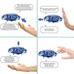 Hand-Controlled Mini Drone, Perfect Kids Gift - Blue