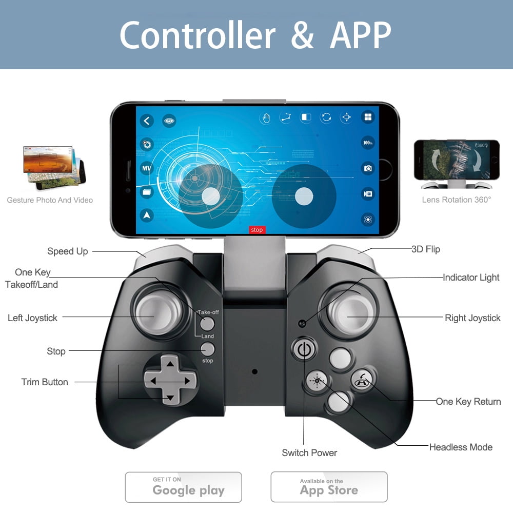 VISUO XS816 4K Camera Foldable RC Drone