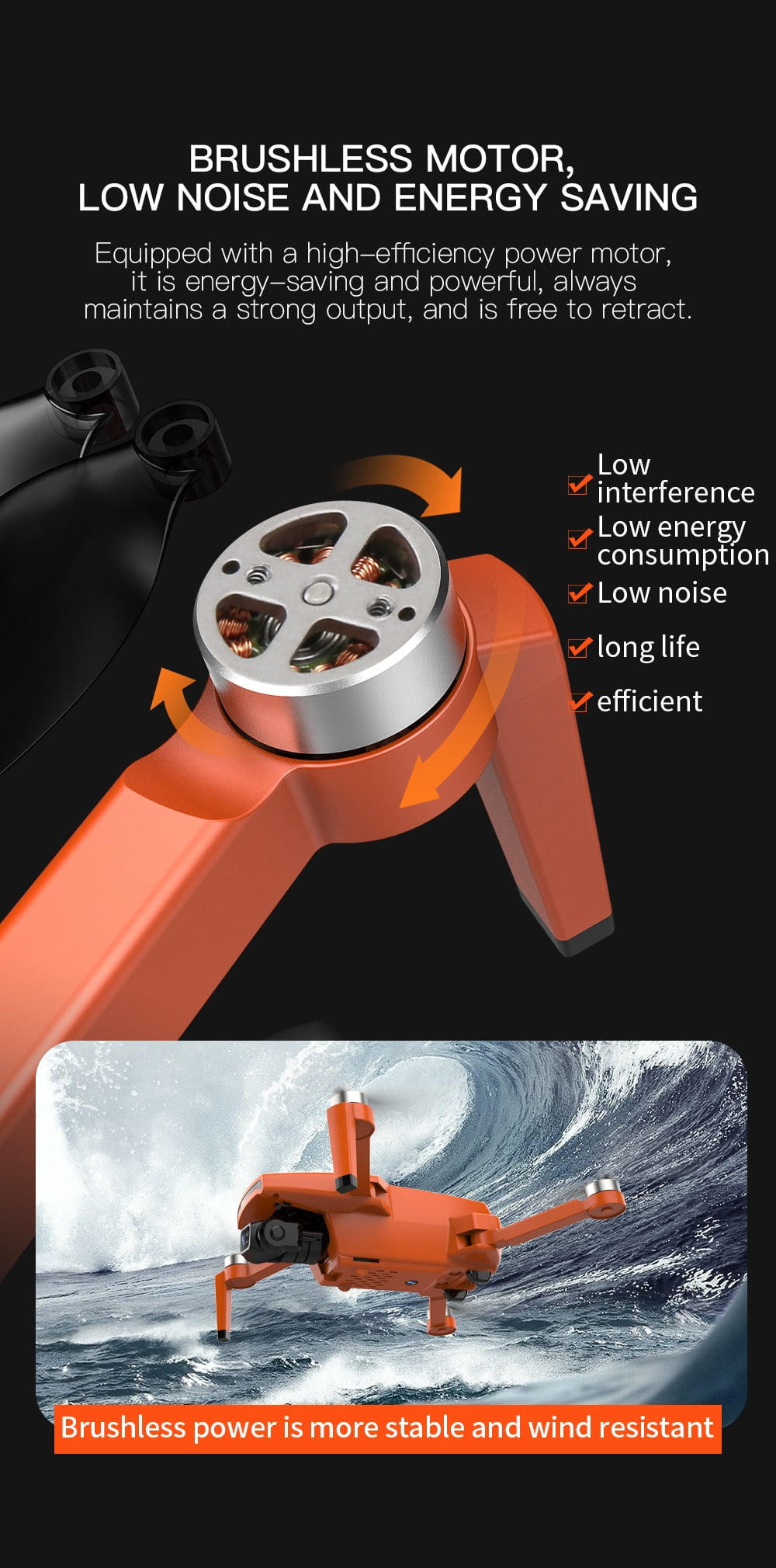 Foldable 4K Pro Drone with GPS & WiFi