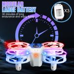 Multicolor LED Mini Drones for Kids