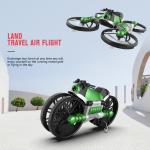 Dcenta Mini Drone with Camera and Motorcycle Deformation