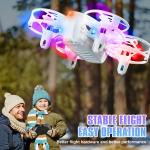 Multicolor LED Mini Drones for Kids