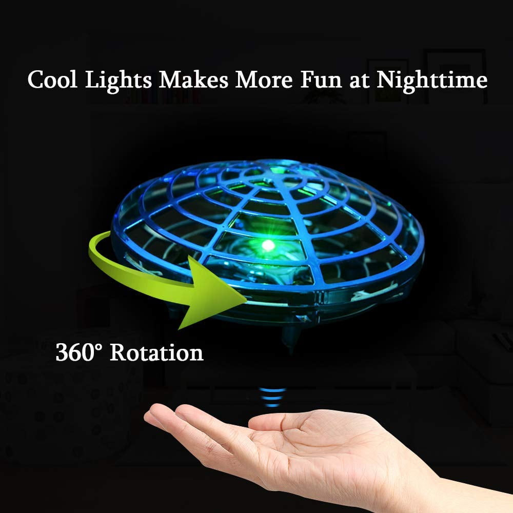 Mini UFO Drone with Lights for Beginners
