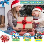 Hand-Operated LED UFO Drone for Kids - Red