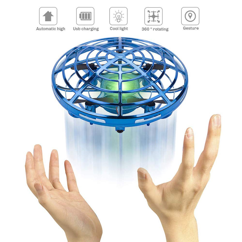 Mini UFO Drone with Lights for Beginners
