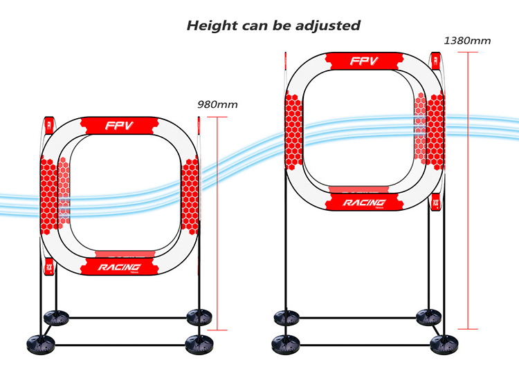 Racing Gate Drone with Obstacle Avoidance