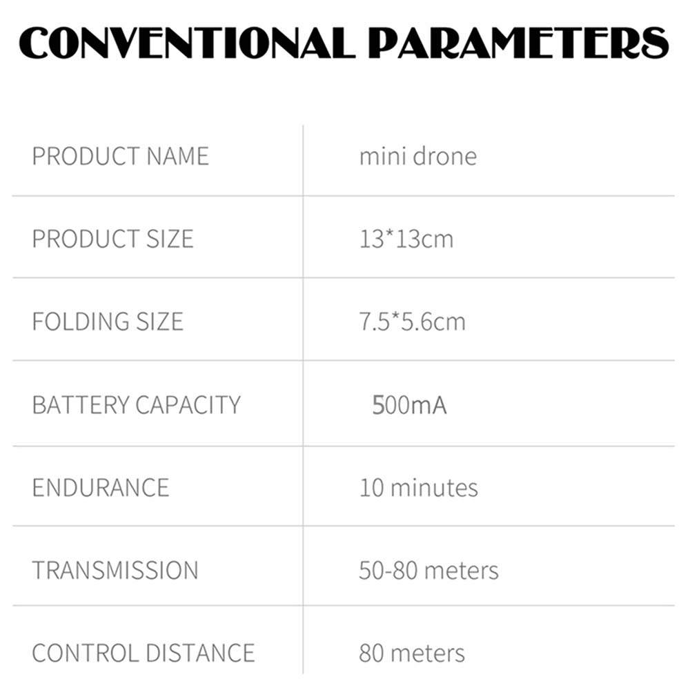 Mini Drone with 4K Camera & Remote Control