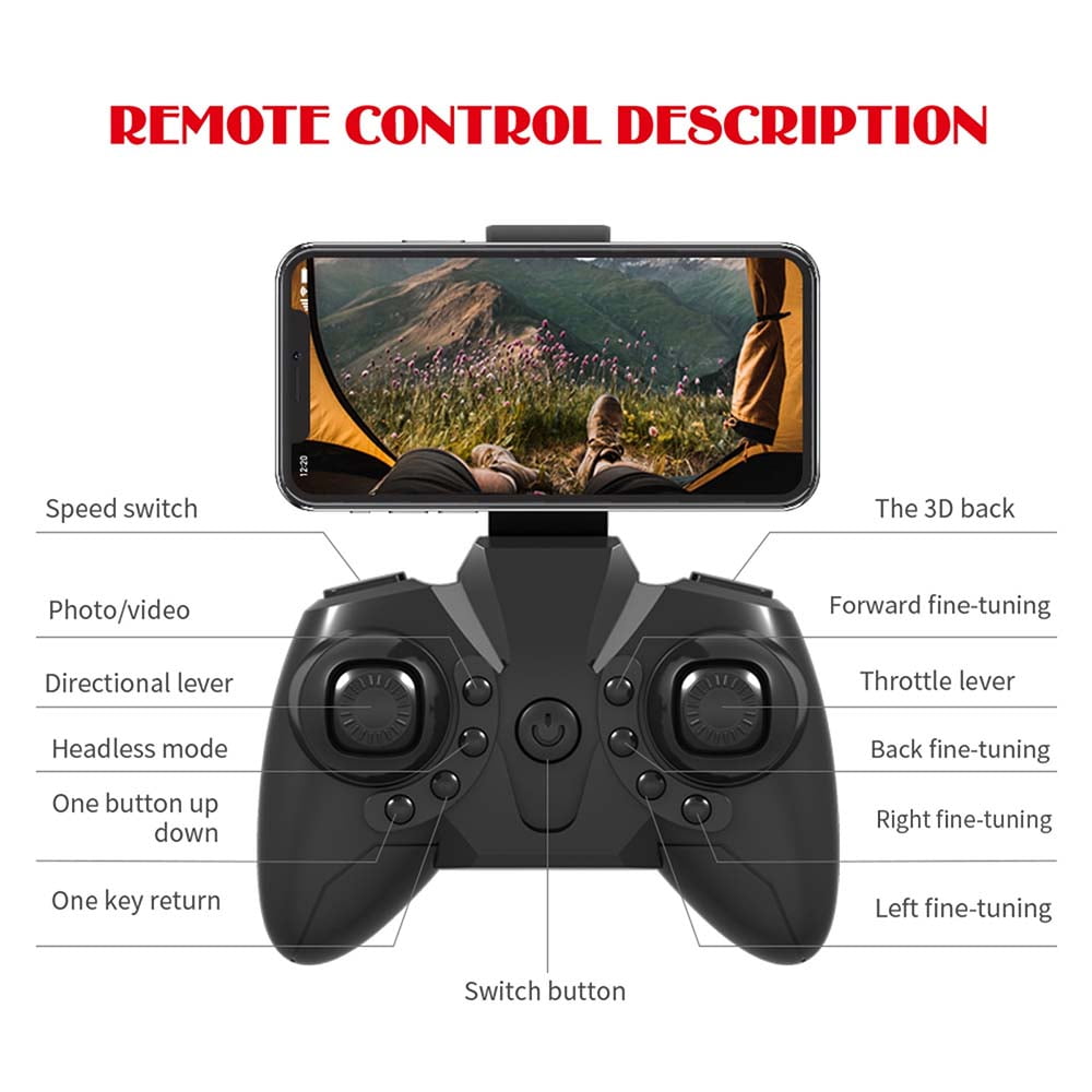 Mini Drone with 4K Camera & Remote Control