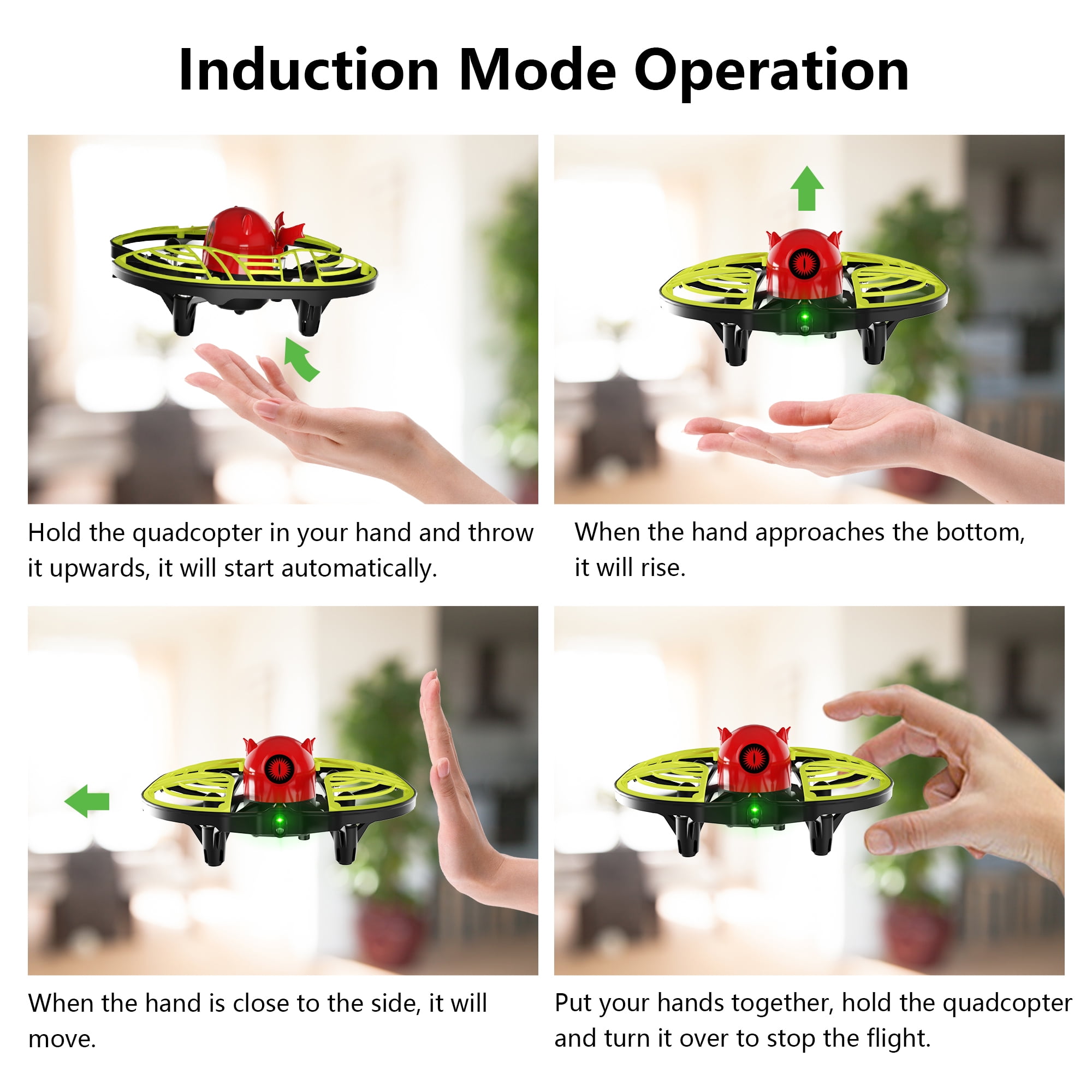 Udirc U70S Mini RC Hand Operated Drone