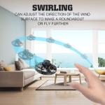 Hand-Operated LED Flying Drone for Kids and Adults