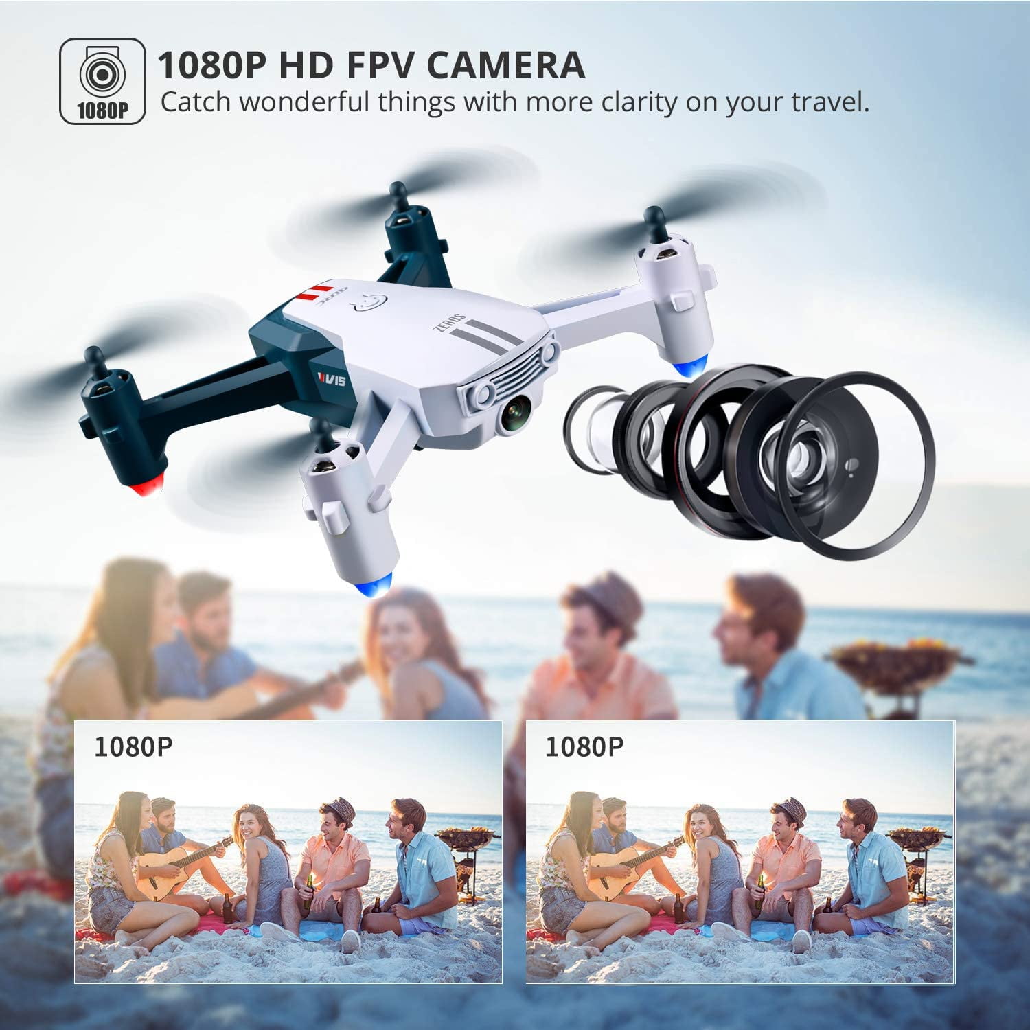 4DRC V15 - 1080P HD Camera Drone