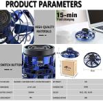 Hand-Operated LED Flying Drone for Kids and Adults