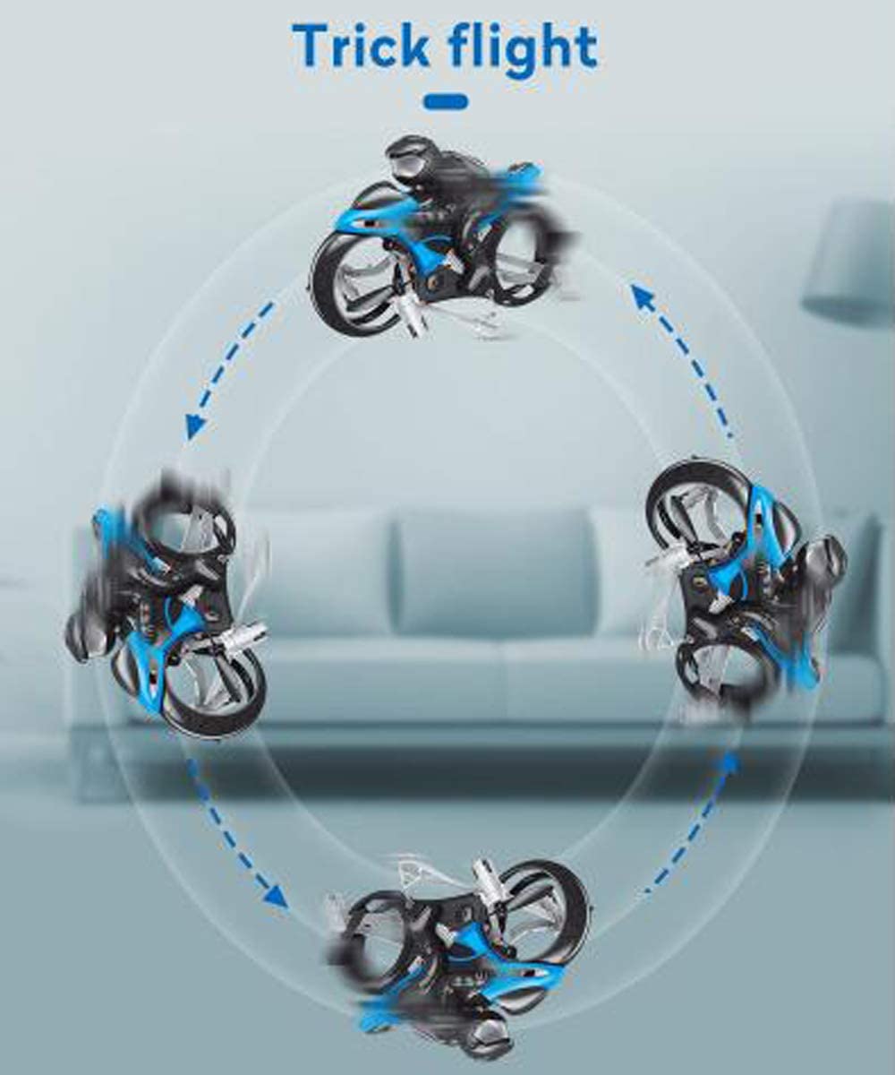 EIMELI 2-in-1 Land/Air RC Drone Quadcopter