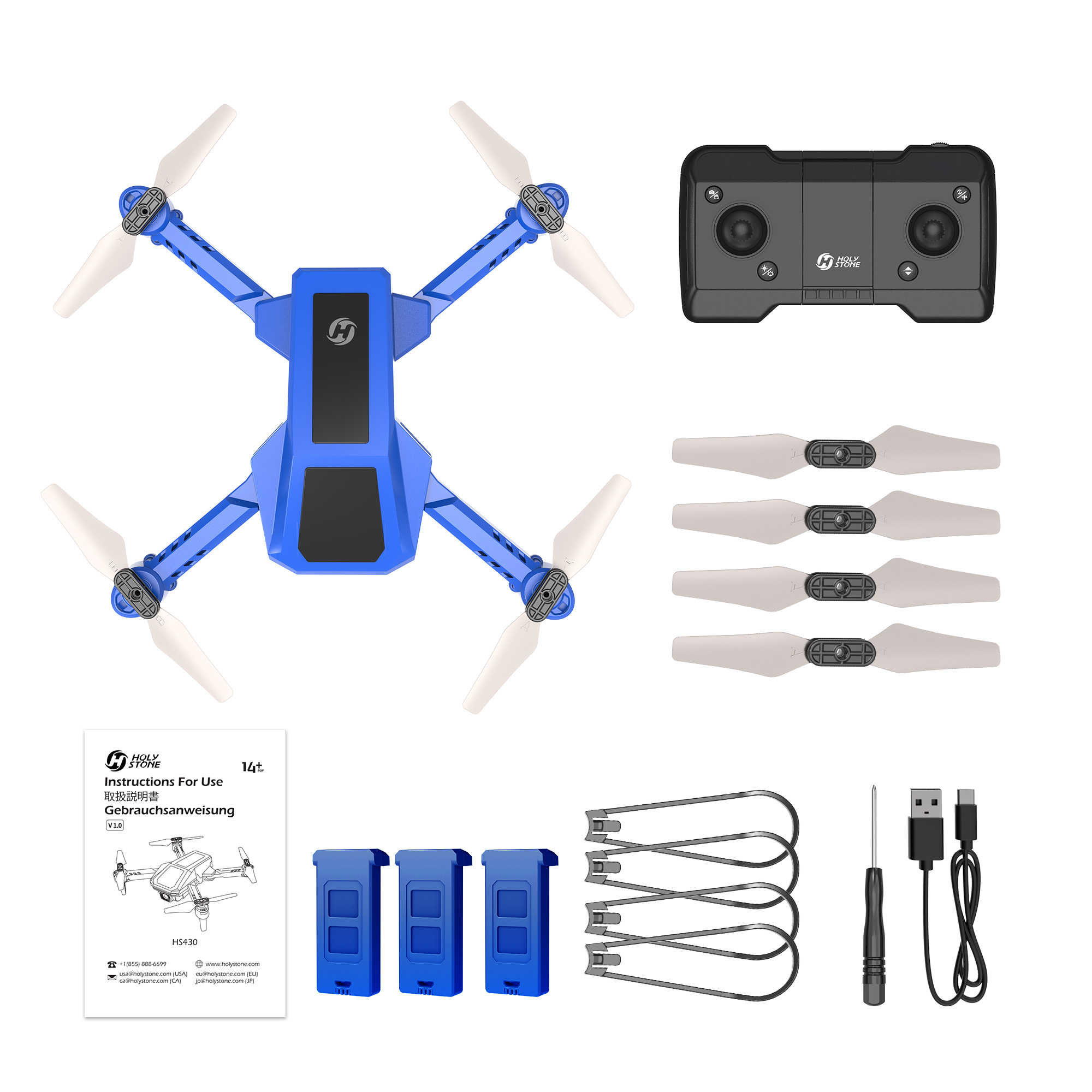 Foldable FPV Drone with 1080P Camera