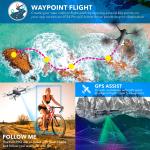 Contixo F24 Pro 4K UHD Foldable Drone