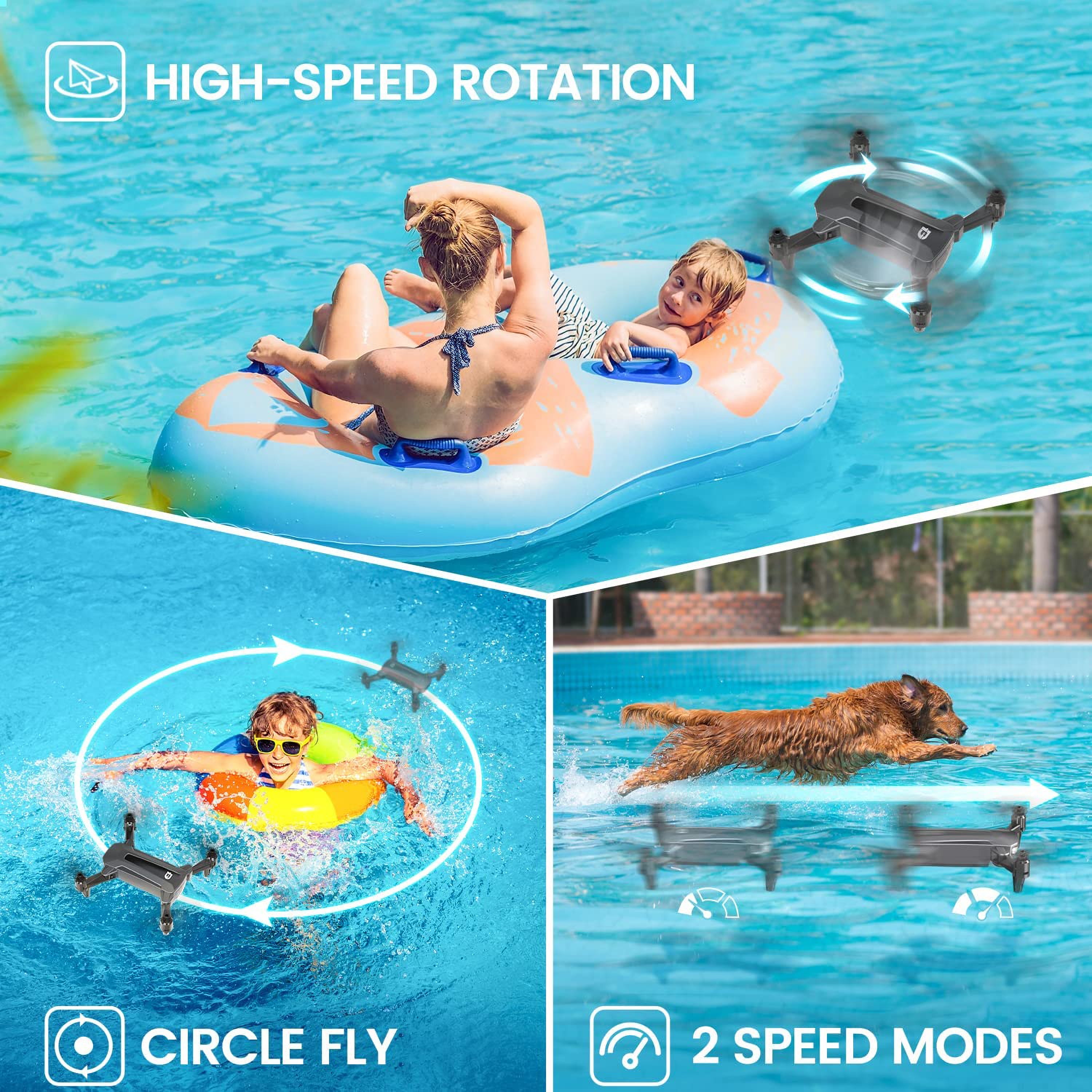 DEERC D40 Quadcopter with 1080P Camera, 2 Batteries