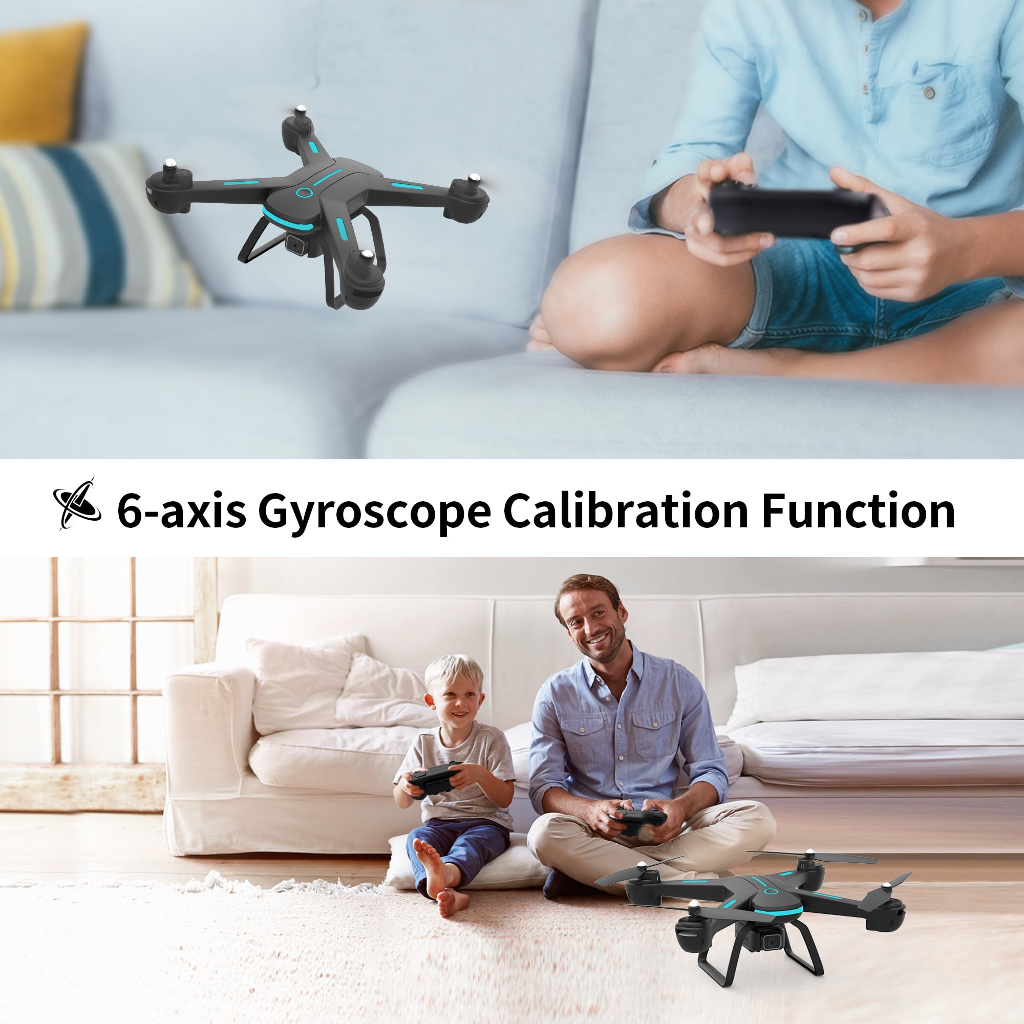JY03 1080P HD Camera Drone with LED Lights