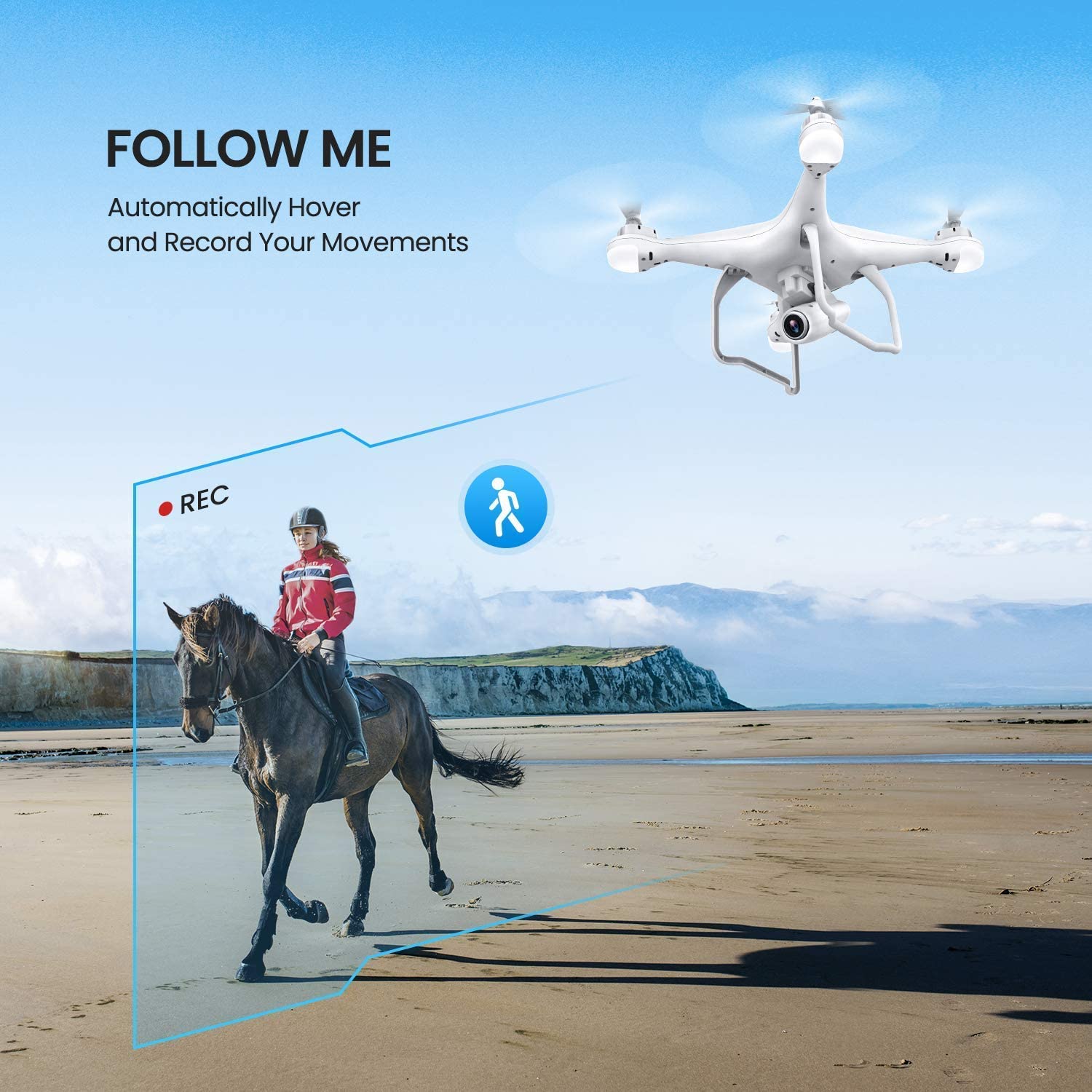 Potensic T25 GPS Drone with HD Camera