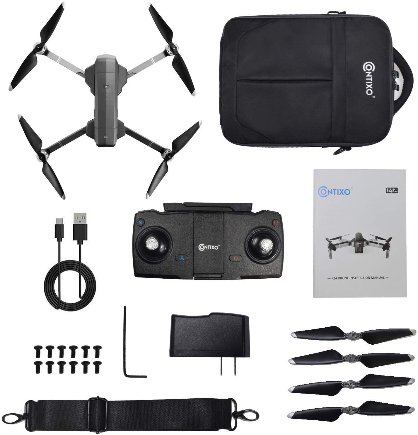 Contixo F24 Pro 4K GPS FPV Drone
