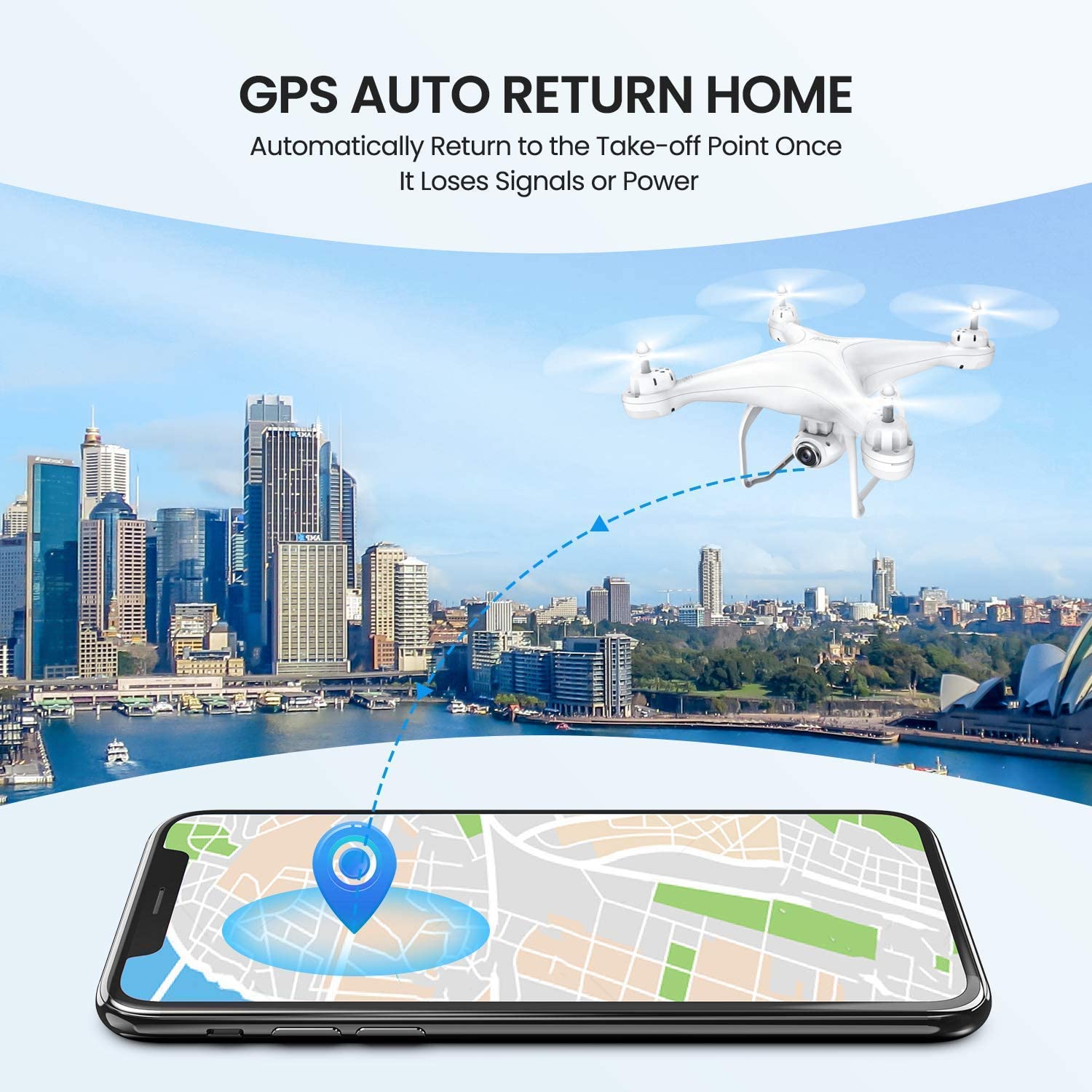 Potensic T25 GPS Drone with HD Camera