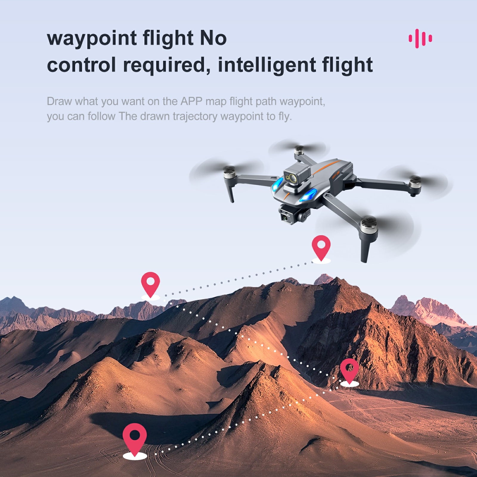 Fridja K911 MAX GPS Drone - HD Camera