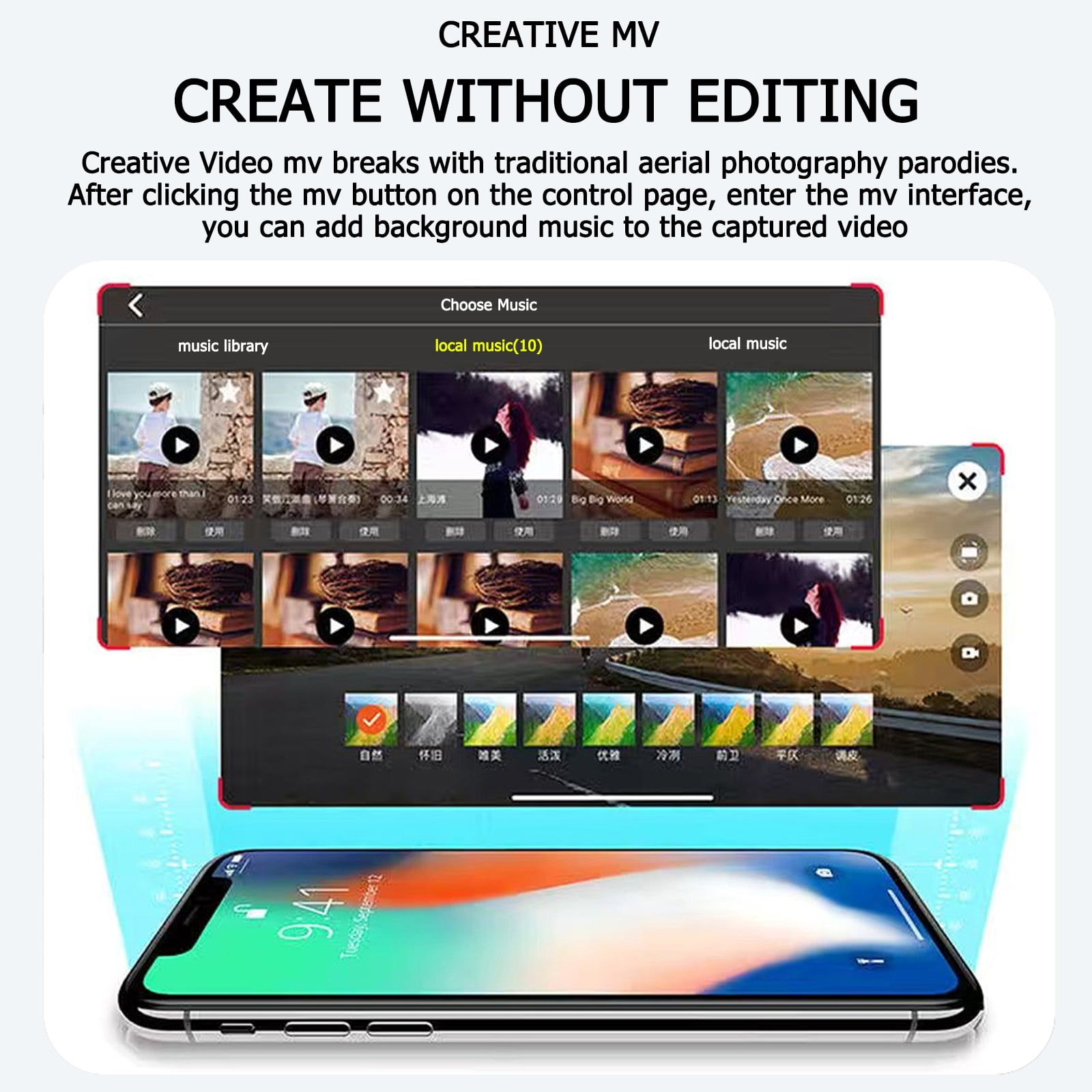 Foldable GPS Drones with 4K Camera