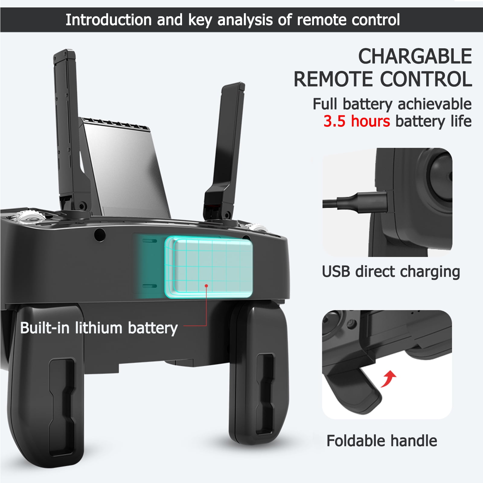 Foldable GPS Drones with 4K Camera
