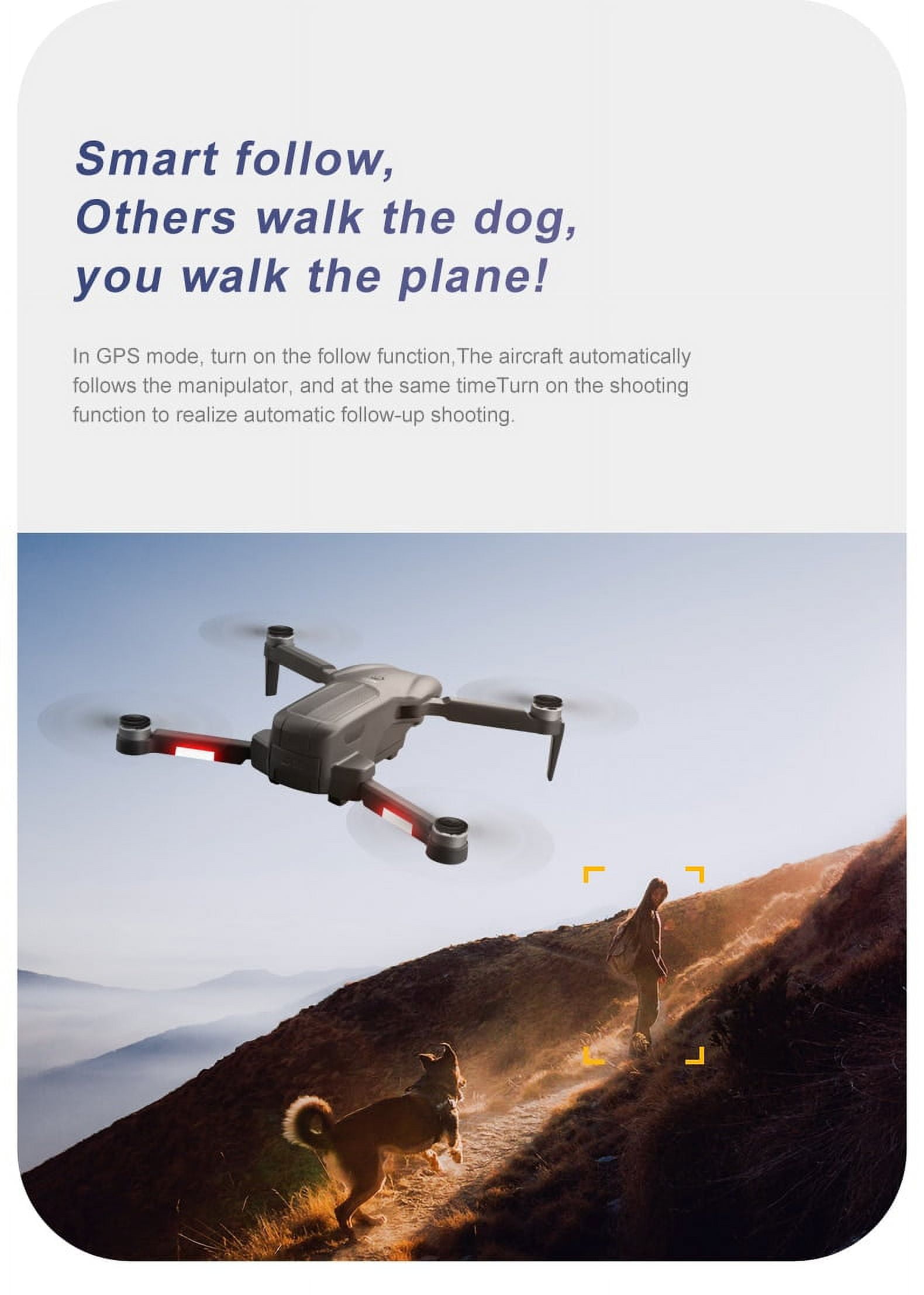 2022 F9 GPS Drone with 6K Dual HD Camera