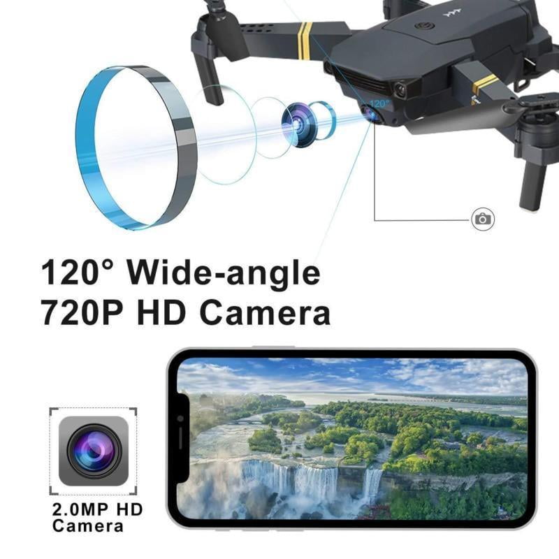 Foldable Selfie Drone with 2MP Camera & WIFI FPV