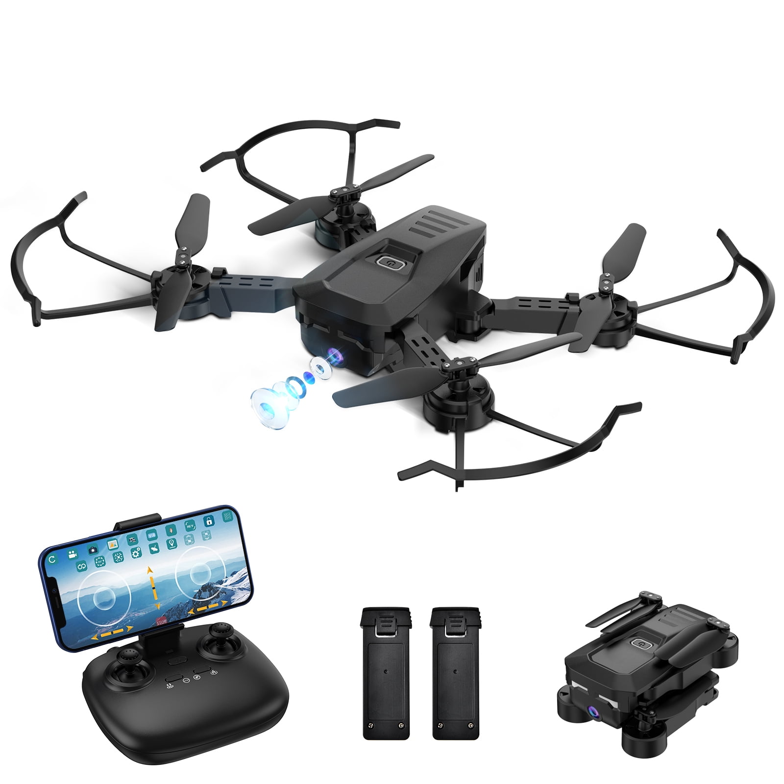 Vbiger RC Quadcopter with Voice Control & Camera