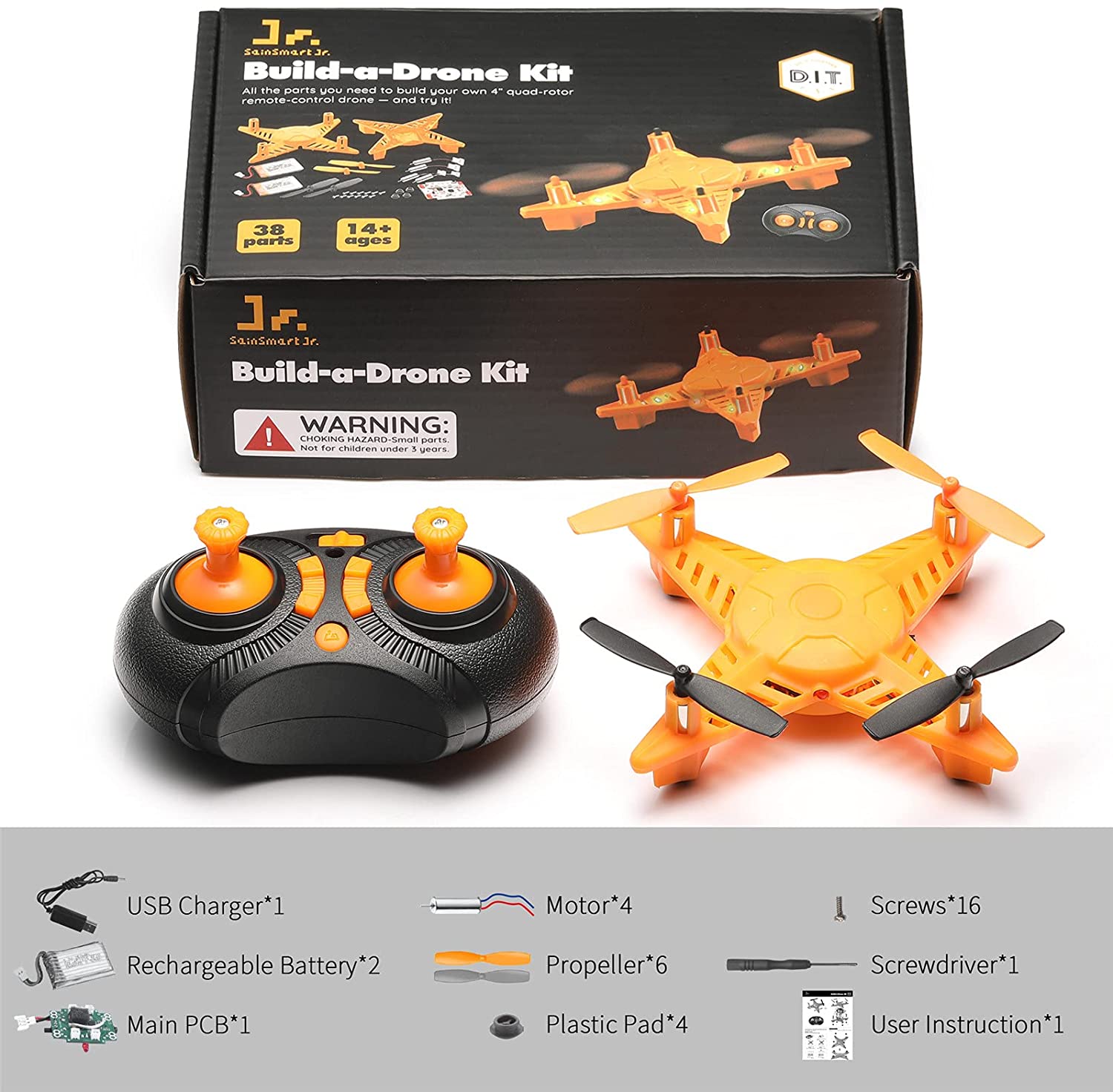 DIY Quadcopter Kit for STEM Learning