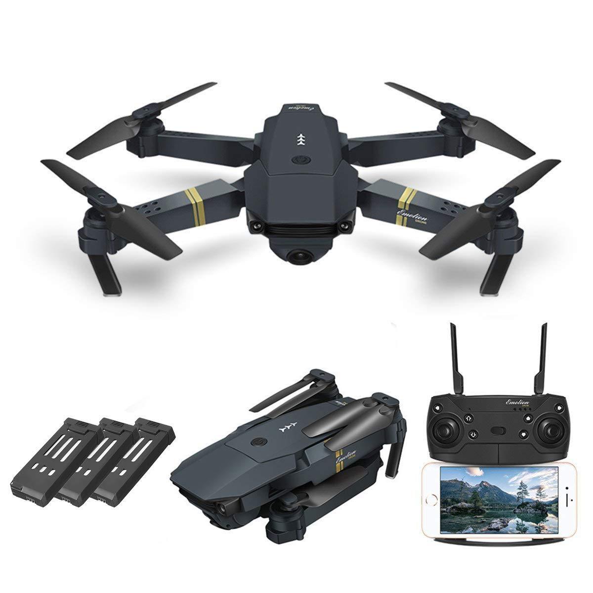 QuadAir Drone with HD Live Camera & Voice Control