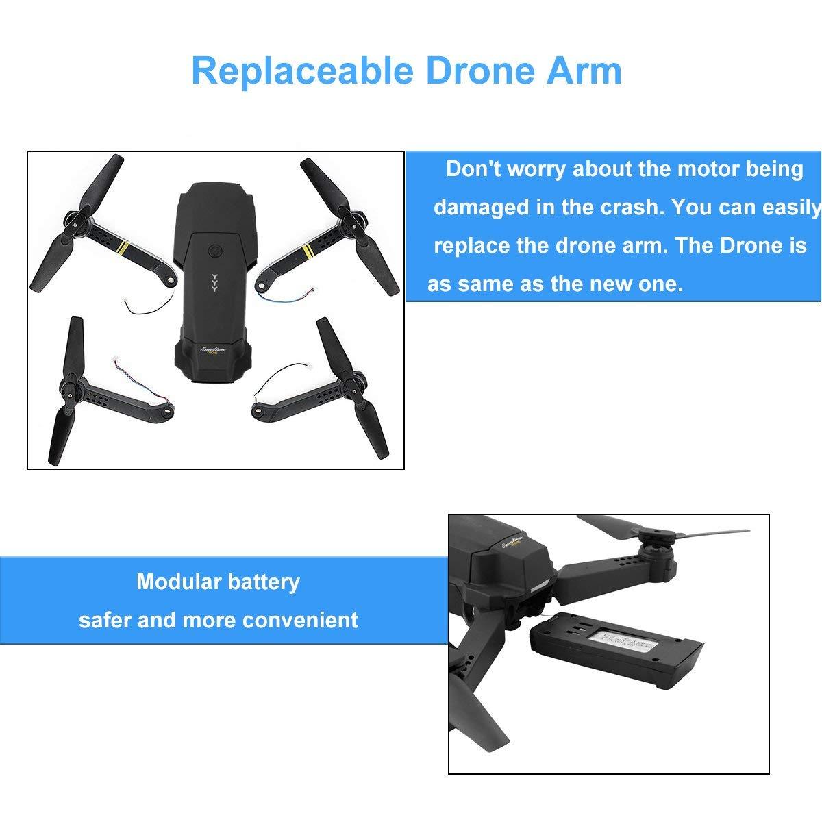 QuadAir Drone with HD Live Camera & Voice Control