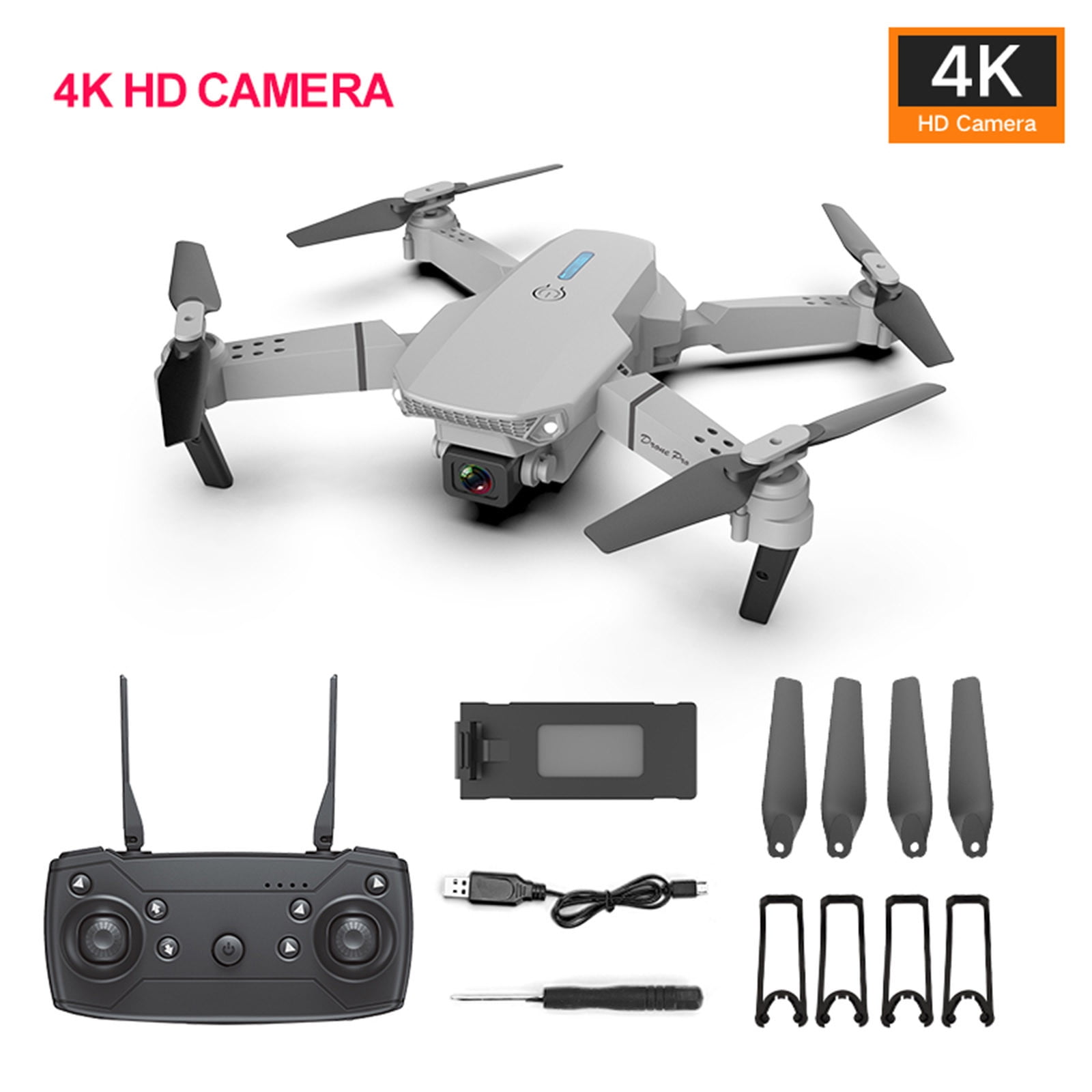 Foldable 4K HD Camera Drone with WiFi FPV