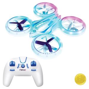 Beginner drone with colorful LEDs & extra battery