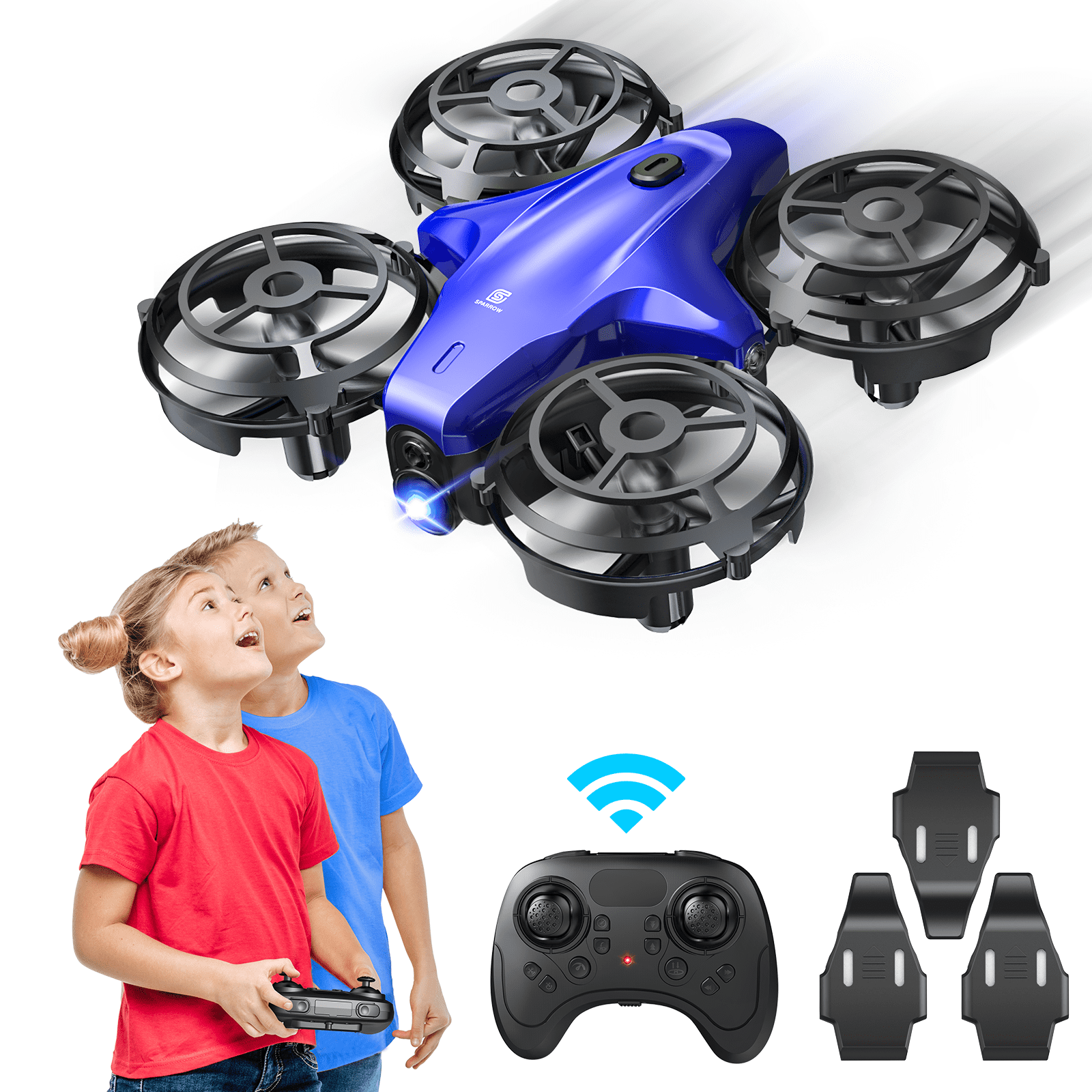 Kid's Mini Drone with Altitude Hold & Flips