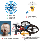 DIKTOOK Hand-Operated Flying Drone for Kids & Adults