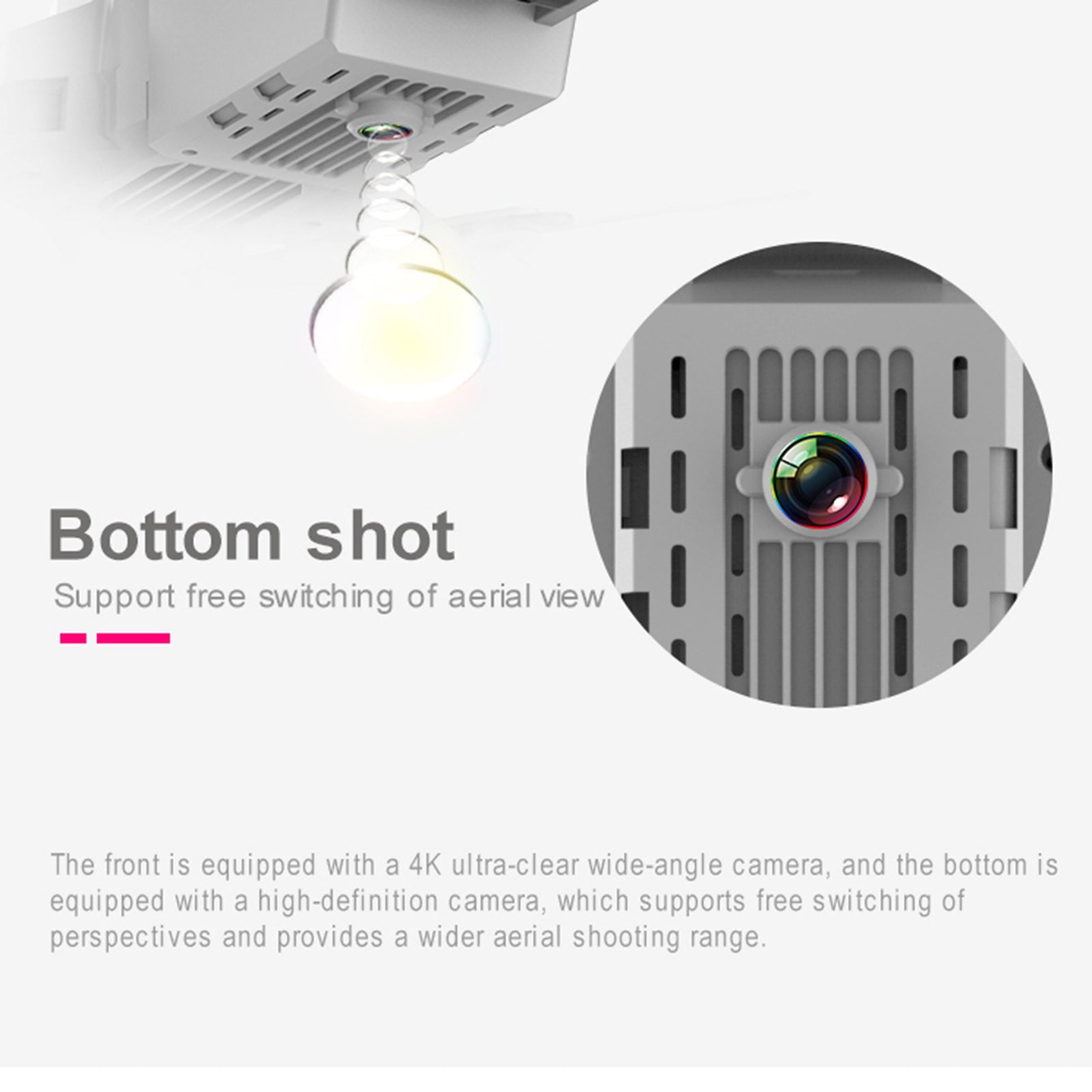 Foldable RC Drone with 4K HD Camera