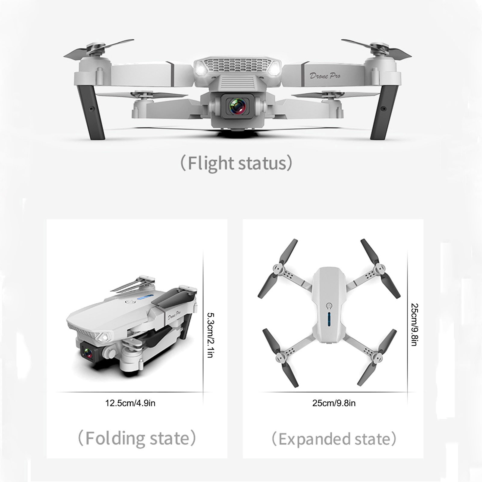 Foldable RC Drone with 4K HD Camera