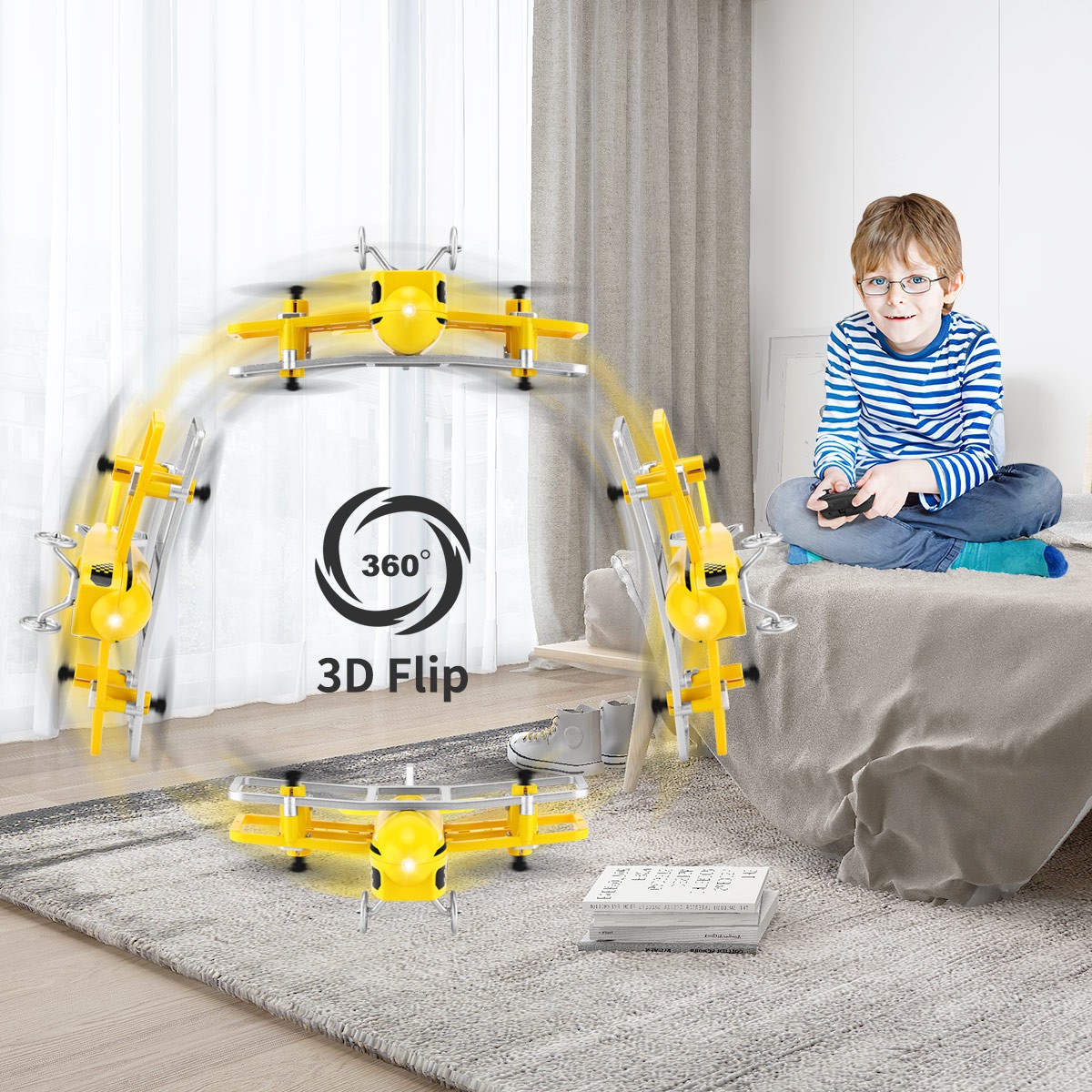 JJRC Mini Quadcopter with Altitude Hold & Flip