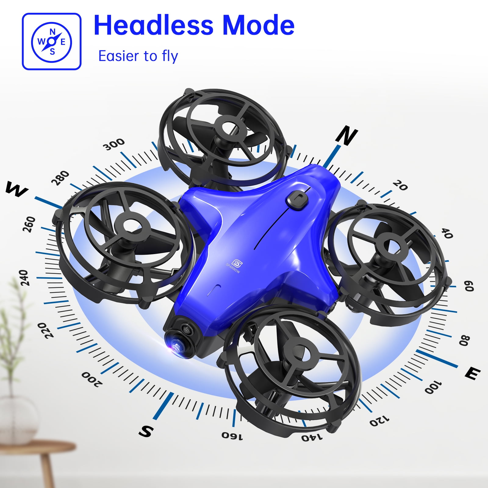 Kid's Mini Drone with Altitude Hold & Flips