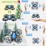 4DRC V8 Mini Drone with 3 Batteries