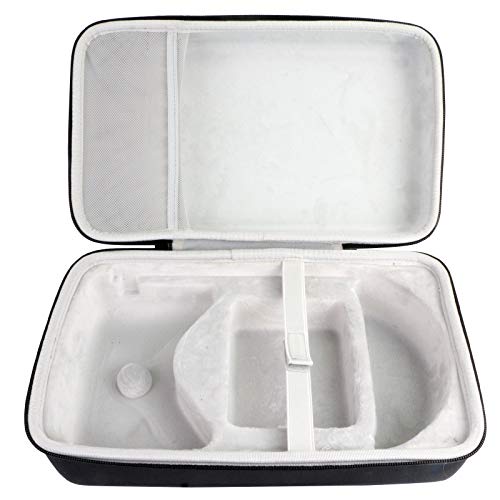 VR Headset Hard Case Carrying Bag (Black/White)