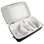 VR Headset Hard Case Carrying Bag (Black/White)