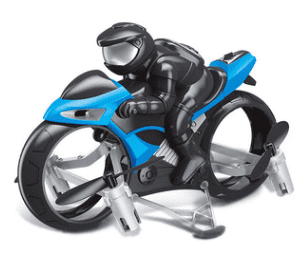 2-in-1 Flying Motorcycle RC Car & Drone