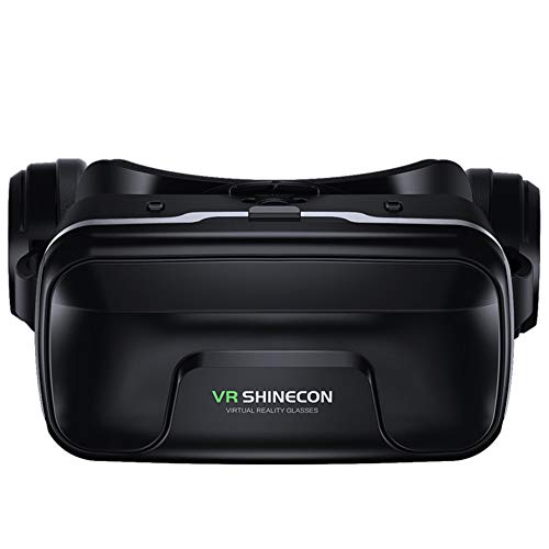 YJF VR 3D Glasses with Stereo Headset