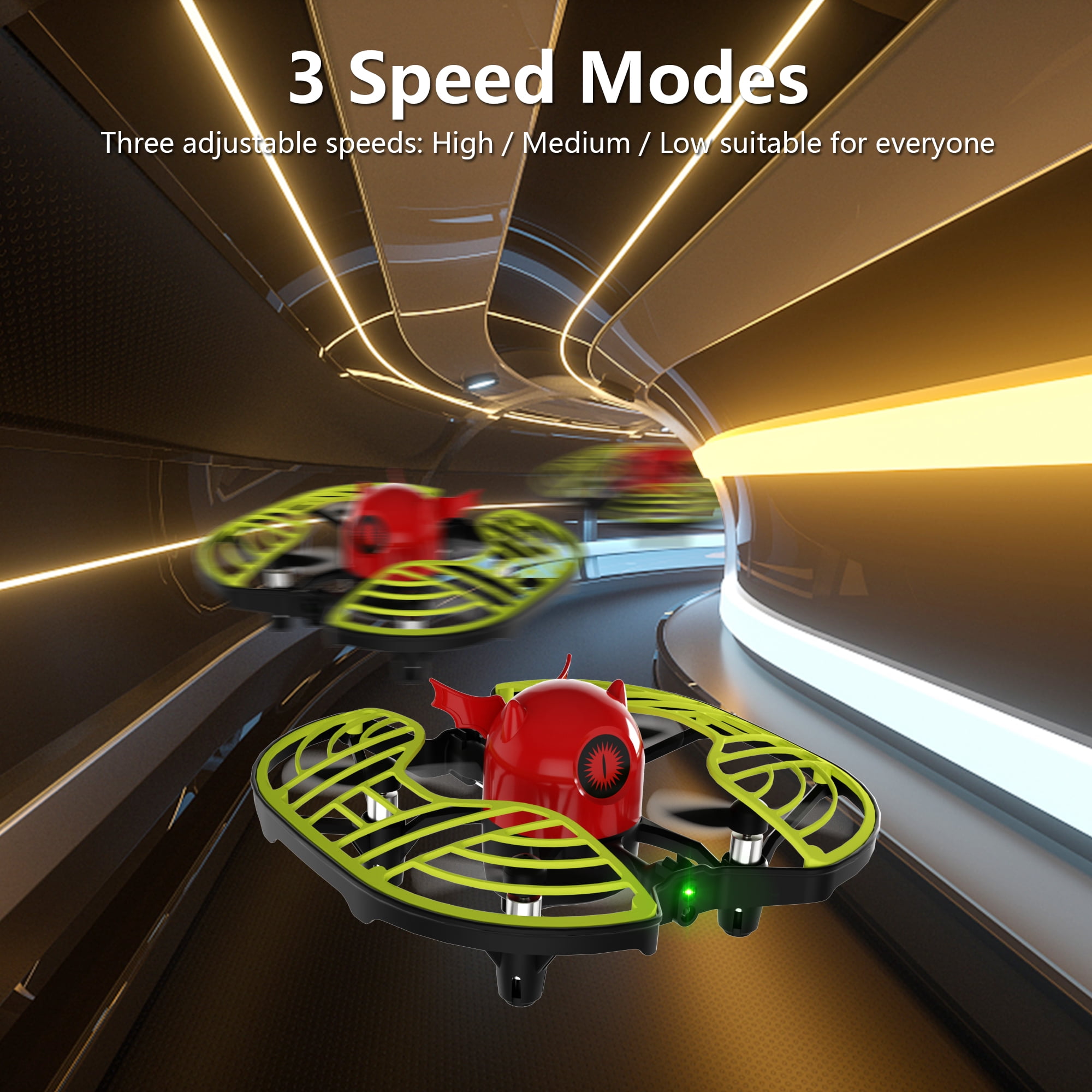 Kid's Beginner Mini RC Drone with Auto Hovering